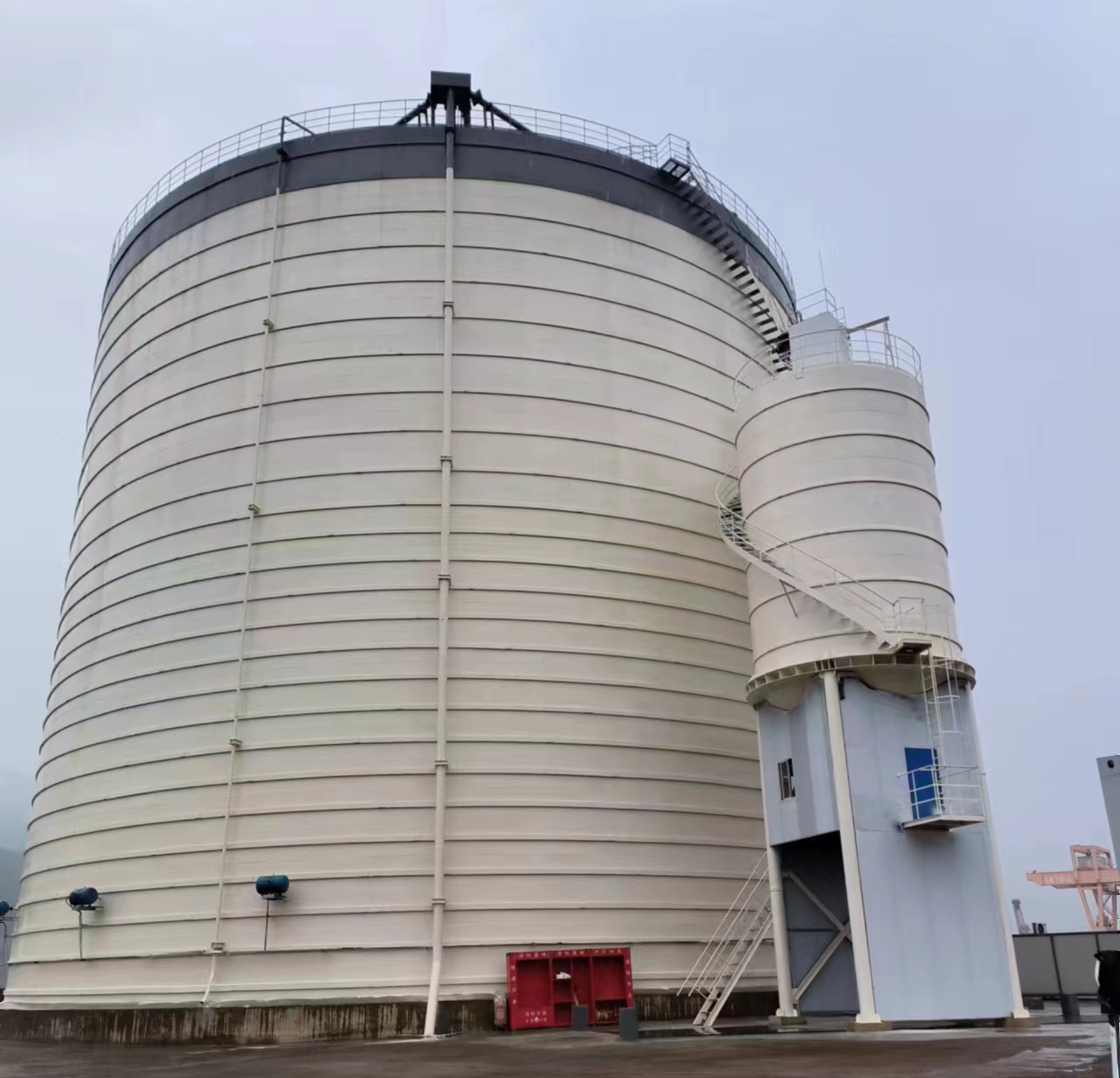 莱阳10万吨水泥钢板库